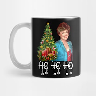 Funny Xmas Ho Ho Ho Blanche Devereaux Christmas Mug